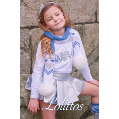 CAMISETA CADENA CONEJO BRILLO - LOLITTOS