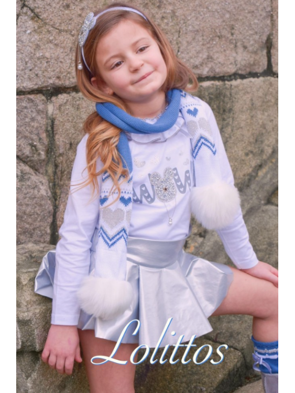 CAMISETA CADENA CONEJO BRILLO - LOLITTOS