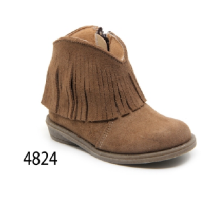 BOTITA SERRAJE VISÓN FLECOS - CONFETTI