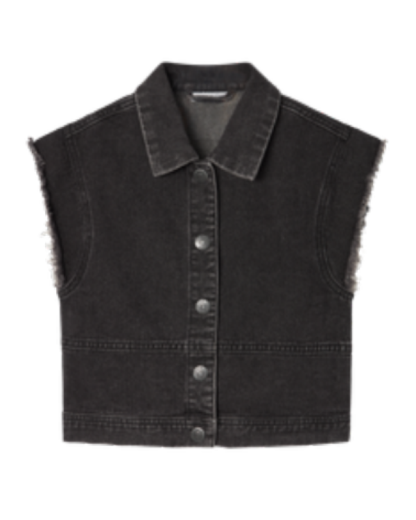 CHALECO VAQUERO NEGRO - NAME IT