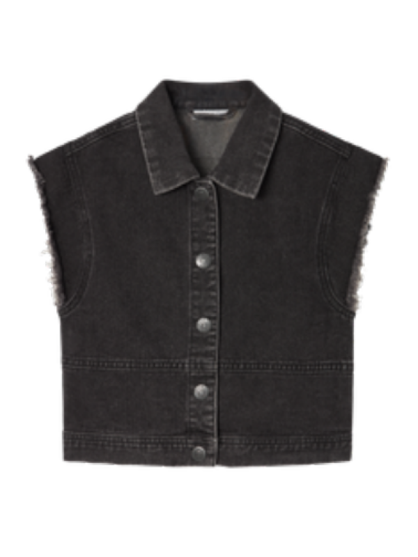 CHALECO VAQUERO NEGRO - NAME IT
