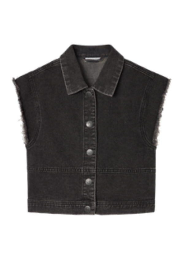 CHALECO VAQUERO NEGRO - NAME IT