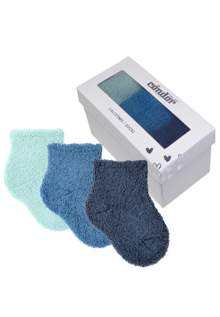PACK 3 CALCETINES RIZO 00 AZUL - CONDOR