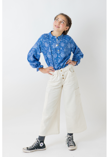 PANTALÓN BOLSILLOS MARFIL - OSAMORE