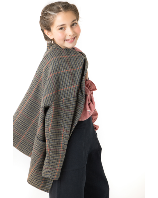 AMERICANA CUADROS MARRON - OSAMORE