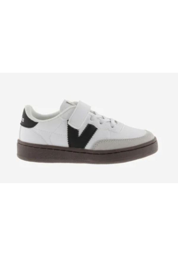 ZAPATILLA BLANCA VELCRO -VICTORIA