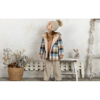 CHAQUETÓN CUADROS - MEBI