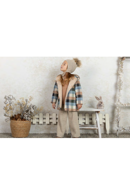 CHAQUETÓN CUADROS - MEBI