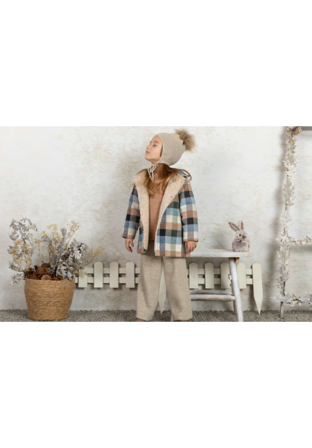 CHAQUETÓN CUADROS - MEBI