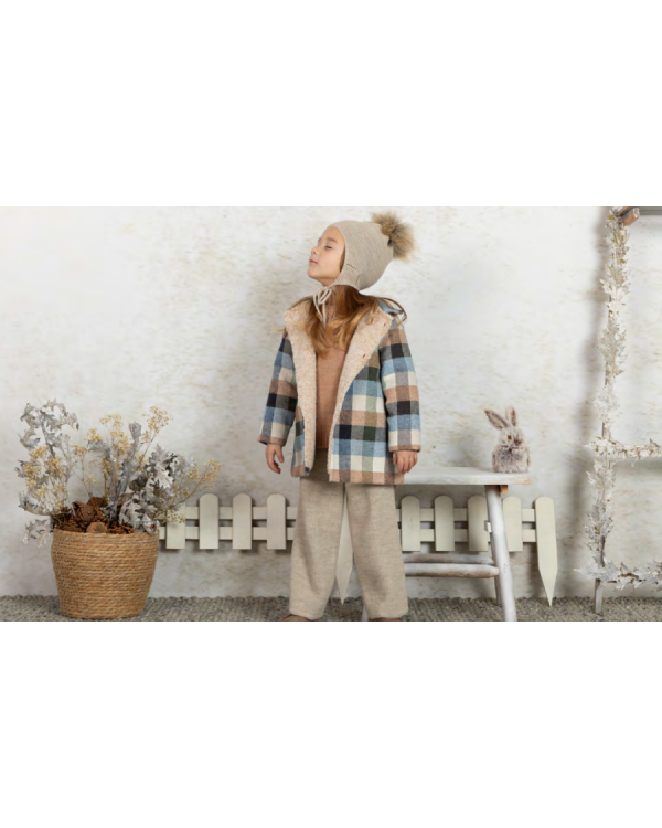 CHAQUETÓN CUADROS - MEBI