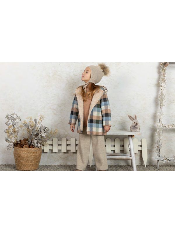 CHAQUETÓN CUADROS - MEBI