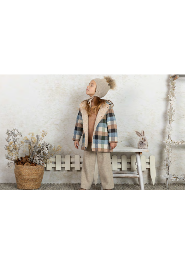 CHAQUETÓN CUADROS - MEBI
