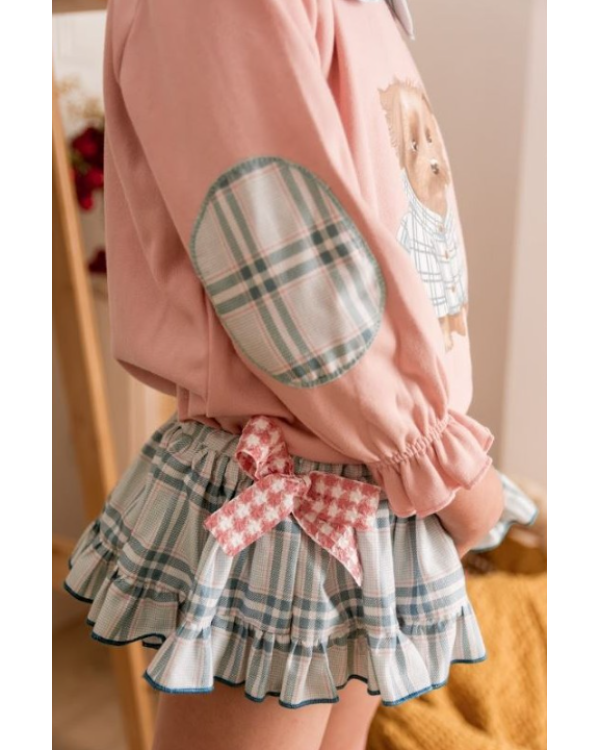 CONJUNTO SUDADERA BRAGUITA PERRO - MON PETIT BONBON