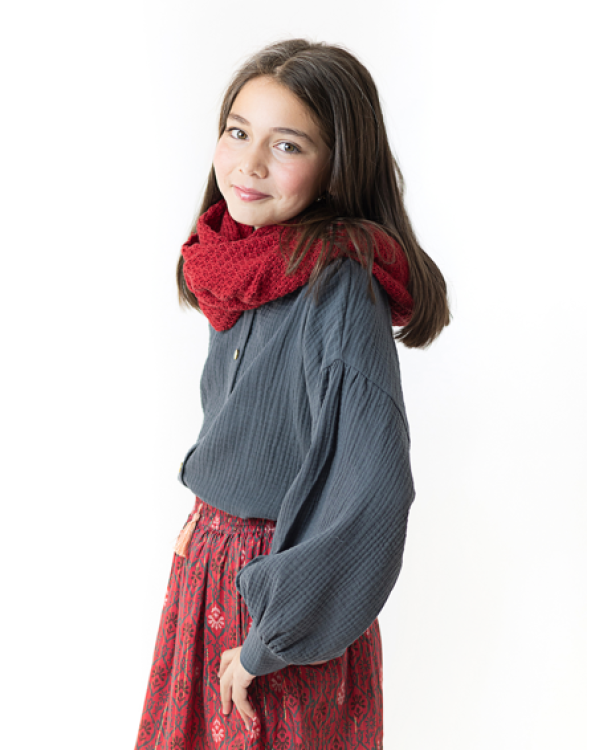 BLUSA BAMBULA GRIS - OSAMORE