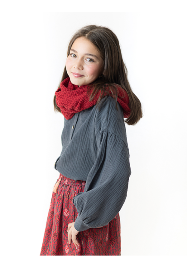 BLUSA BAMBULA GRIS - OSAMORE
