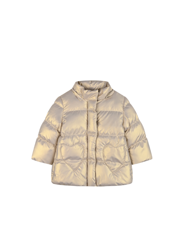 CAZADORA DORADA CAPUCHA - ENERGIERS