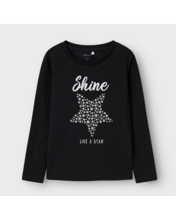 CAMISETA NEGRA ESTRELLA - NAME IT