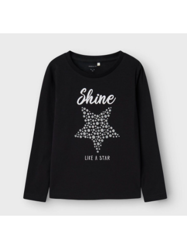 CAMISETA NEGRA ESTRELLA - NAME IT