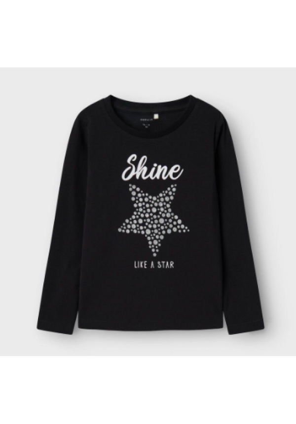 CAMISETA NEGRA ESTRELLA - NAME IT