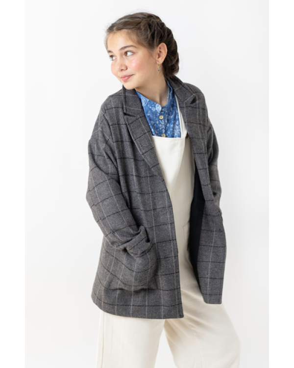 AMERICANA CUADROS GRIS - OSAMORE