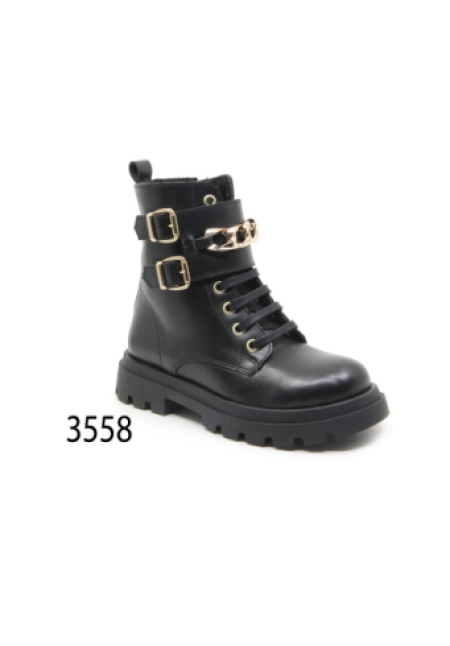 BOTA NAPA NEGRO HEBILLAS - CONFETTI