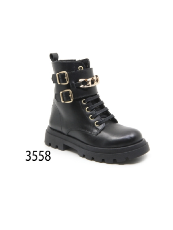 BOTA NAPA NEGRO HEBILLAS - CONFETTI