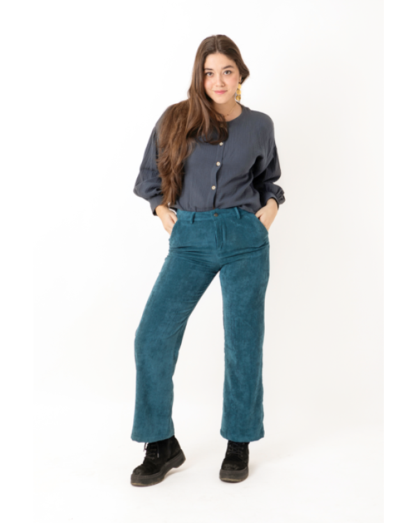 PANTALÓN PANA ESMERALDA - OSAMORE