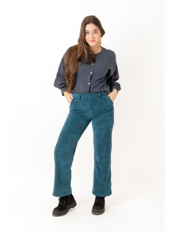 PANTALÓN PANA ESMERALDA - OSAMORE