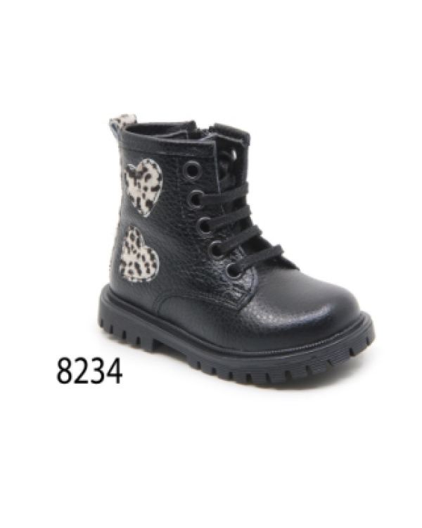 BOTITA NEGRA POTRO MOTAS - CONFETTI