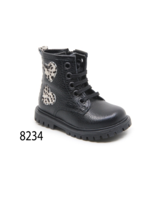 BOTITA NEGRA POTRO MOTAS - CONFETTI