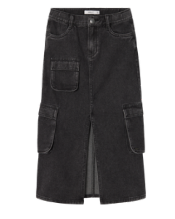 FALDA VAQUERA LARGA NEGRA - NAME IT
