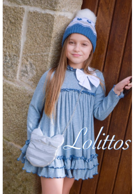 VESTIDO PUNTO BRILLO - LOLITTOS