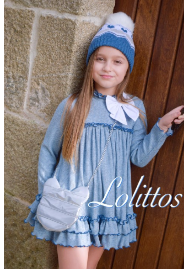 VESTIDO PUNTO BRILLO - LOLITTOS