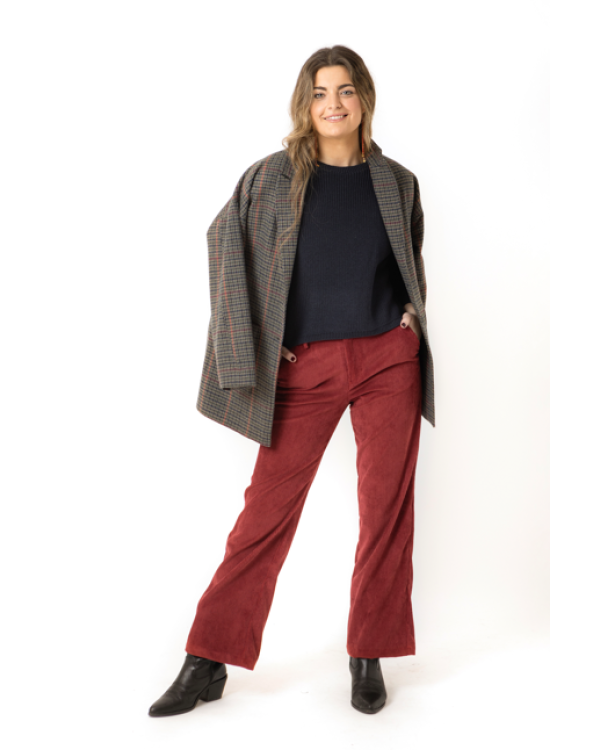 PANTALÓN PANA GUINDA - OSAMORE