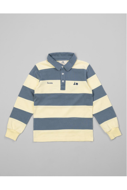 POLO NIÑO RUGBY STRIPES AMARILLO - SCOTTA