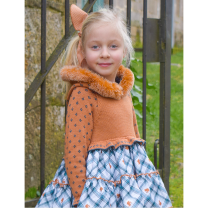 VESTIDO PUNTO ARDILLA - LOLITTOS