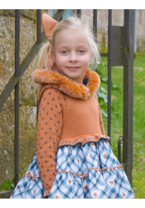 VESTIDO PUNTO ARDILLA - LOLITTOS