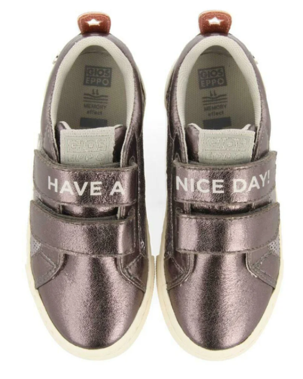 ZAPATILLAS LENTEJUELAS PLOMO - GIOSEPPO