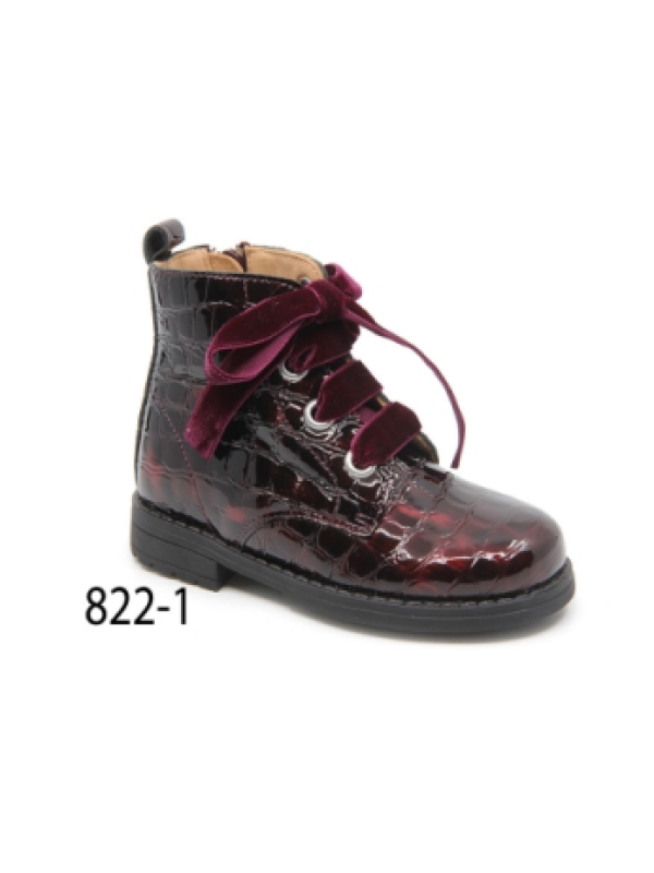 BOTA CROCO BURDEOS - CONFETTI