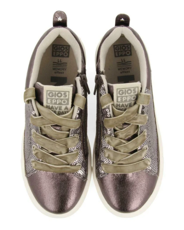 ZAPATILLAS CORDONES PLOMO - GIOSEPPO