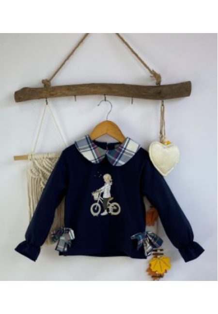 SUDADERA BICI - MON PETIT BONBON