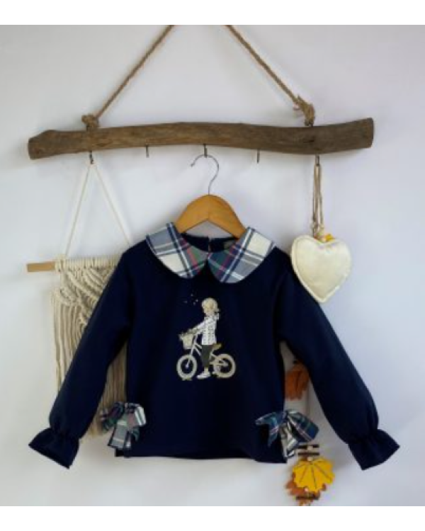 SUDADERA BICI - MON PETIT BONBON