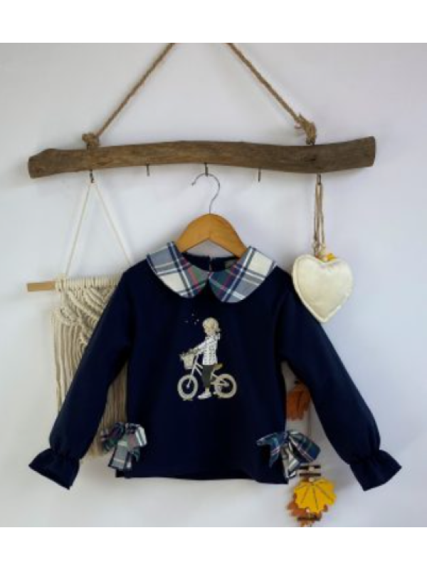 SUDADERA BICI - MON PETIT BONBON