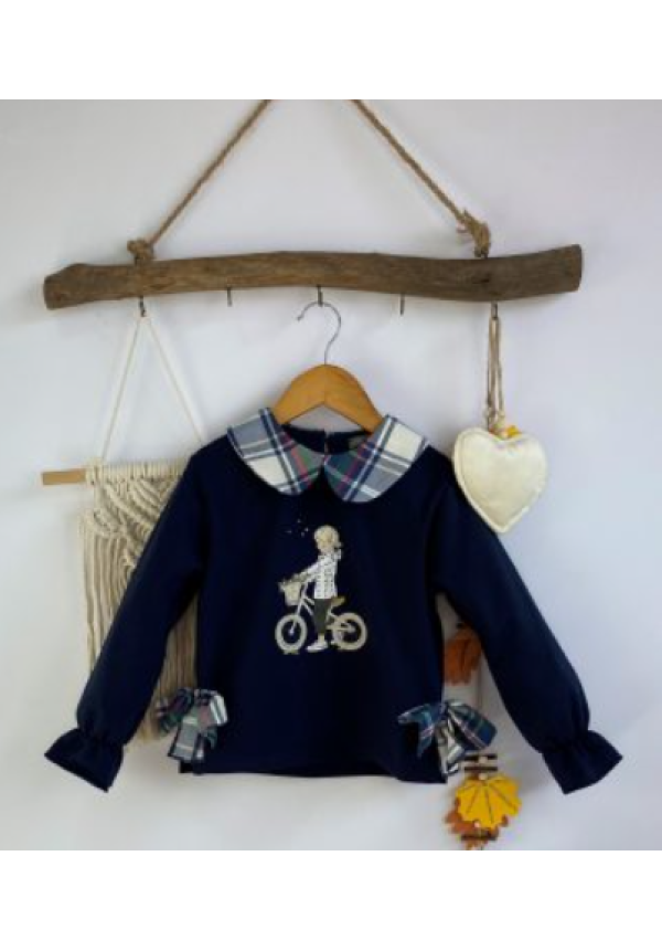 SUDADERA BICI - MON PETIT BONBON