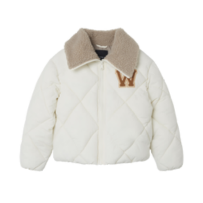 CAZADORA BLANCA CUELLO - NAME IT