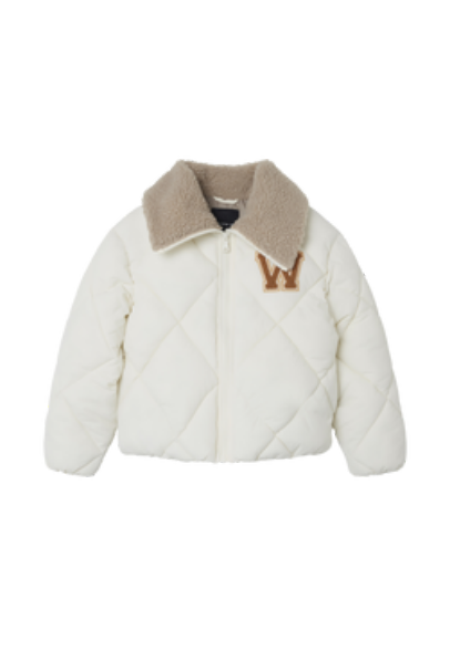 CAZADORA BLANCA CUELLO - NAME IT