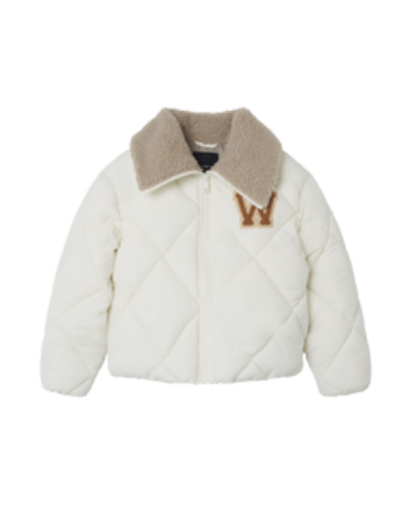 CAZADORA BLANCA CUELLO - NAME IT