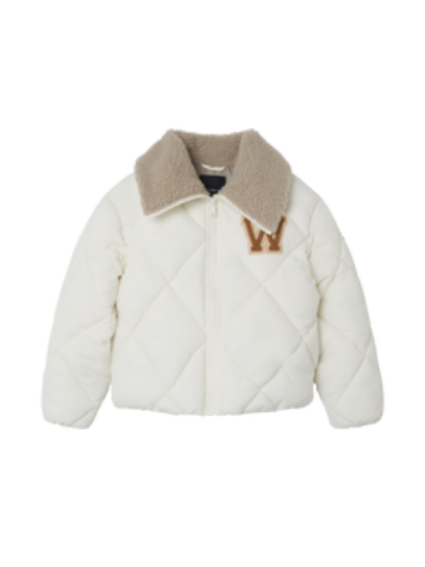 CAZADORA BLANCA CUELLO - NAME IT