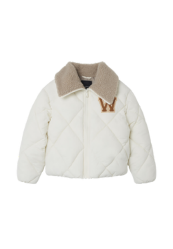 CAZADORA BLANCA CUELLO - NAME IT