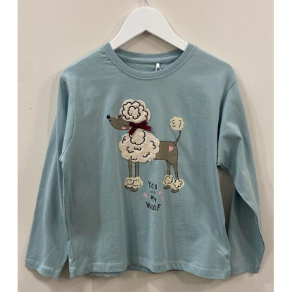 CAMISETA VERDE PERRO - NAME IT